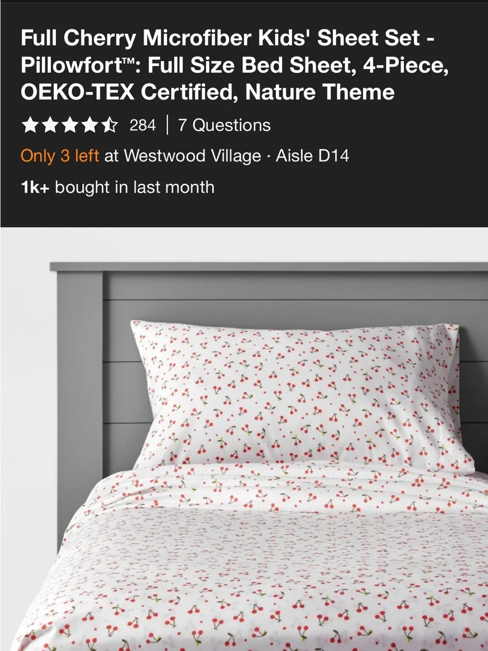 Pillowfort crisp white
